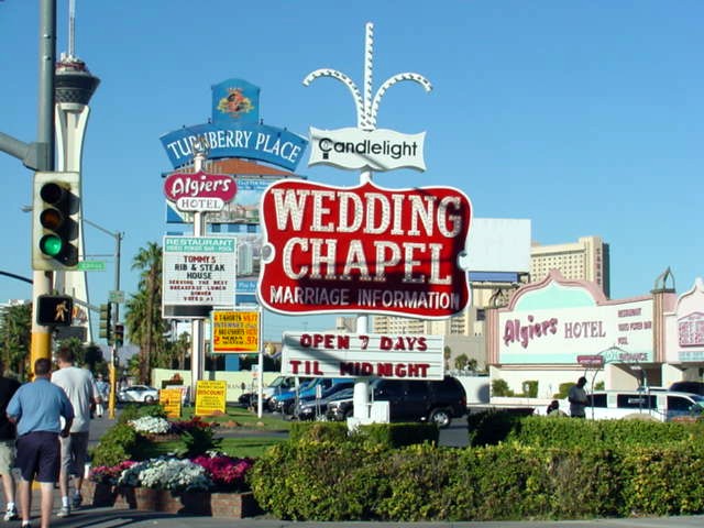 To be married in Las Vegas, Clark County, Nevada, a bride must swear that 